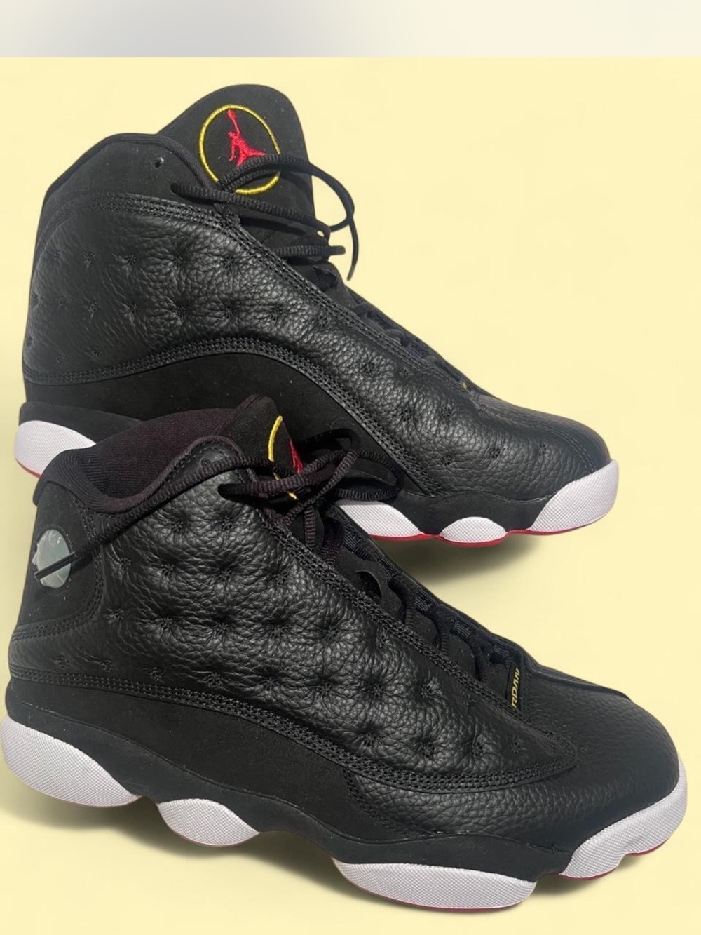$200 Jordan 13 Retro Playoffs 2023 Black multi Basketball trainers 10-1/2 men’s